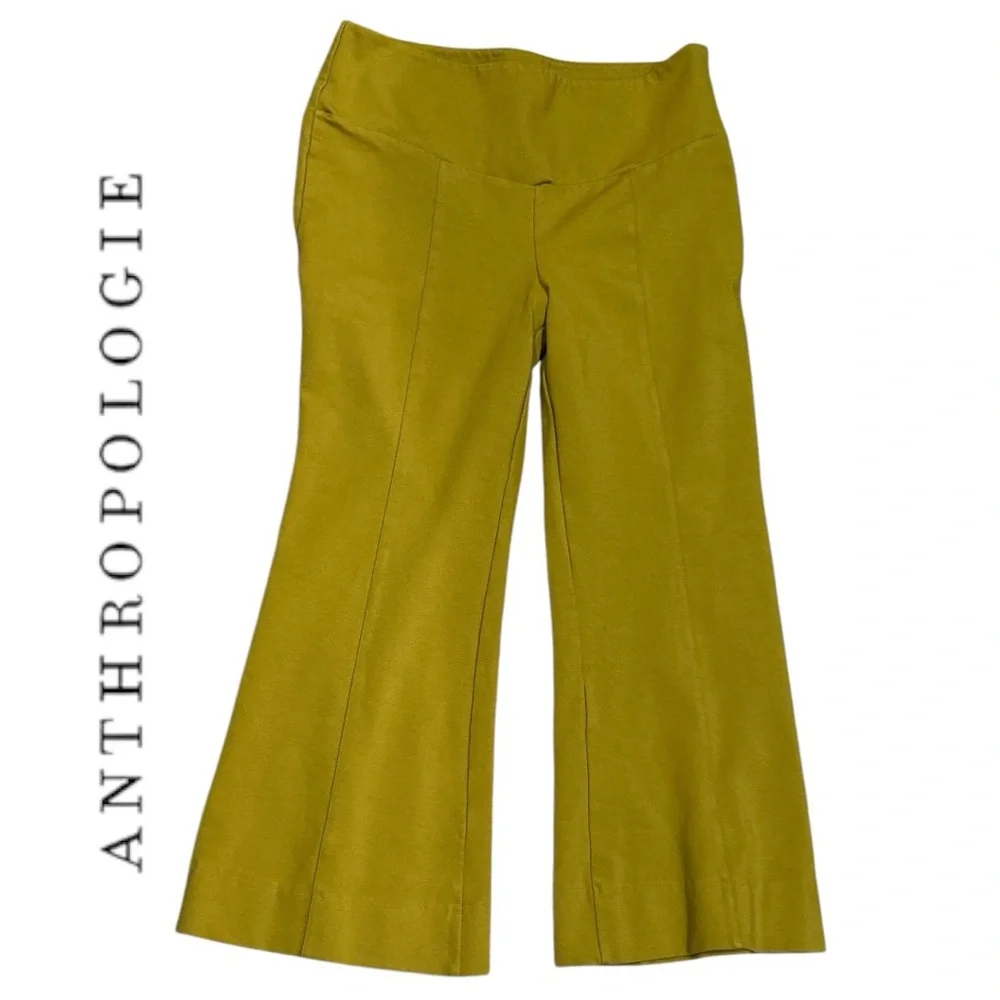 Anthropologie‎ Women’s Ponte Steetch Flare Pants - Size S